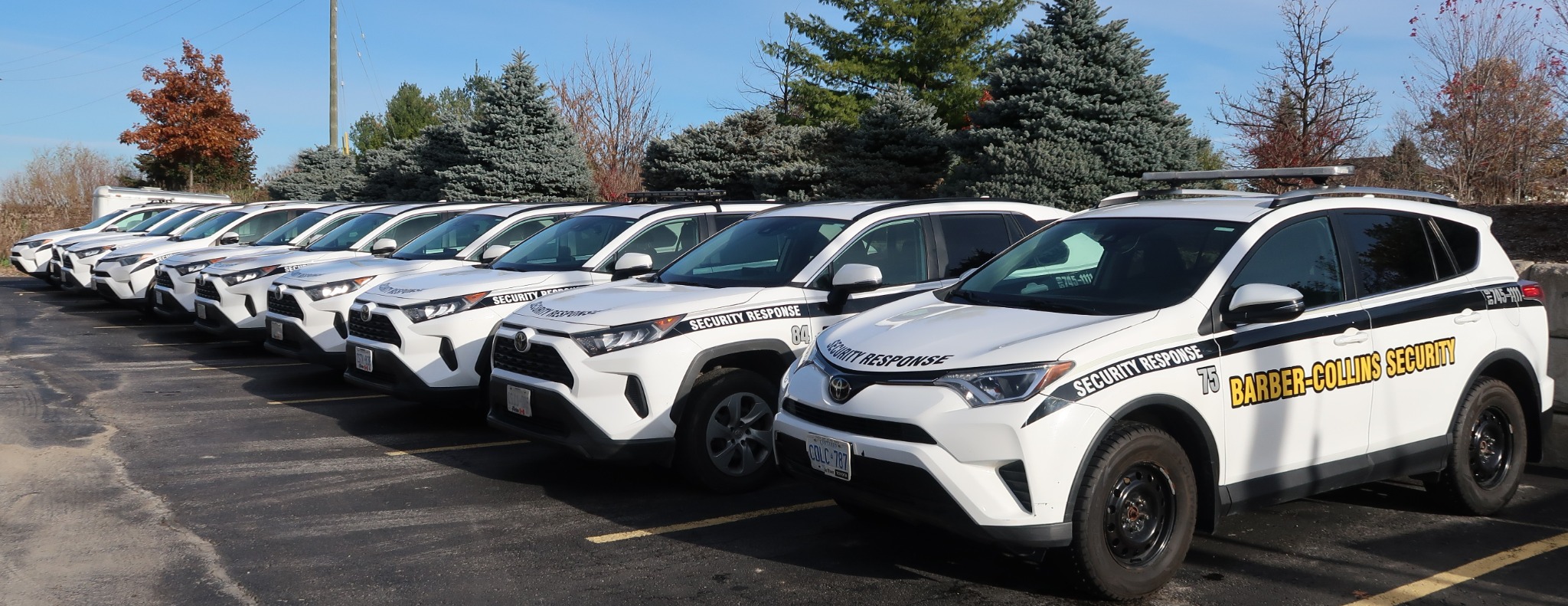 Barber-Collins Security mobile patrol vehicle fleet